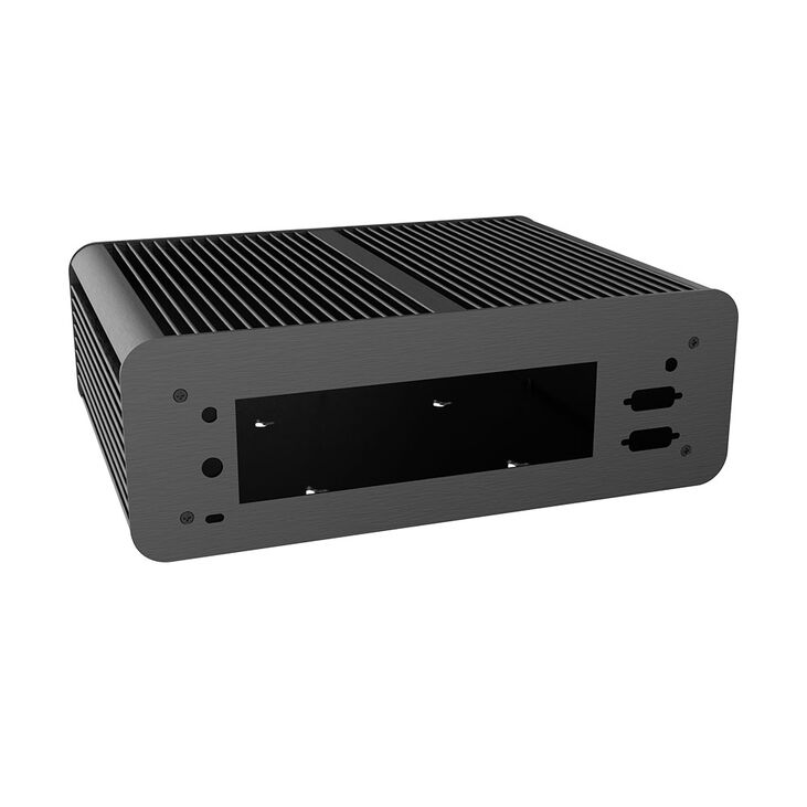 Akasa Euler MX Plus, Aluminium-Gehäuse - Mini-ITX, schwarz image number 2