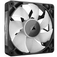 Corsair iCUE LINK RX120 RGB Series, PWM Fan 3-Pack - 120 mm, black image number null