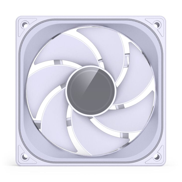 Jonsbo ZB-120 Fan, Reverse Blade, PWM, ARGB - 120mm, white image number 7