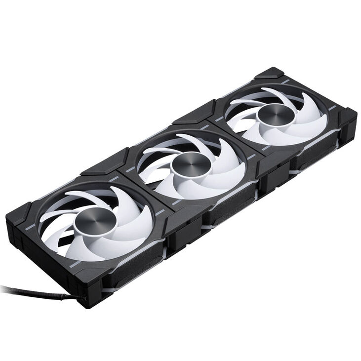 Phanteks NV7 E-ATX case, Tempered Glass, ARGB + D30 PWM Regular Airflow D-RGB Fans, 3-pack - 120mm, black image number 12