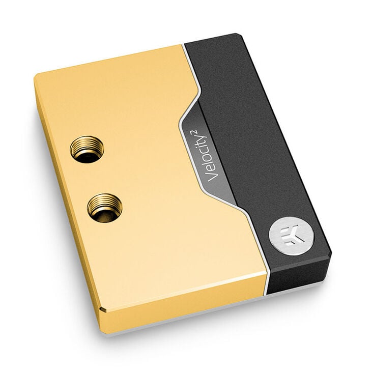 EK Waterblocks EK-Quantum Velocity² D-RGB - AM5, Nickel + Gold image number 0