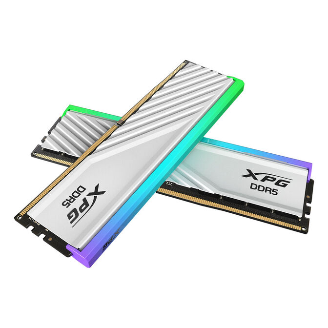 ADATA XPG LANCER BLADE RGB DDR5-6000 RAM, CL36, AMD EXPO, Intel XMP - 32 GB Dual-Kit, wei&szlig; image number 0