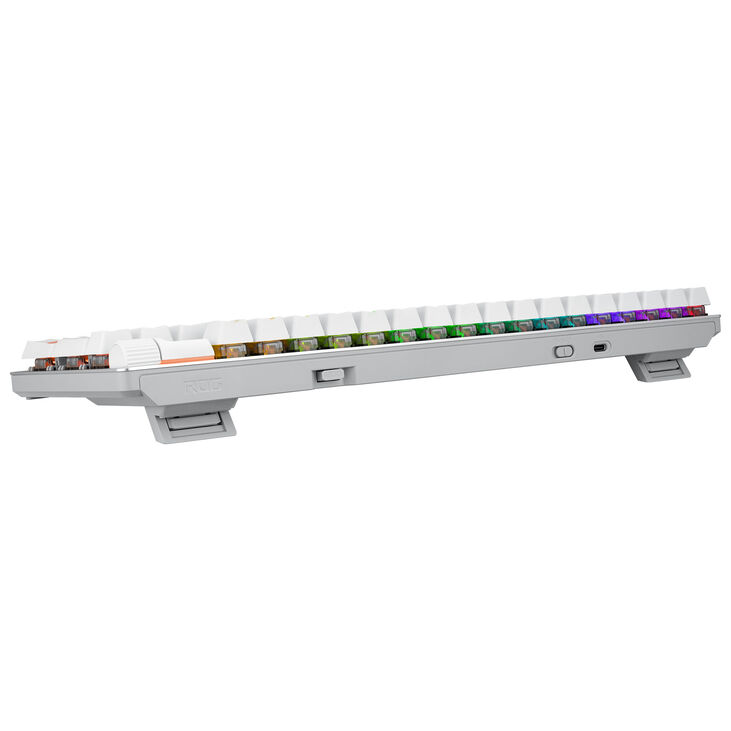 ASUS ROG Strix Scope II 96 RX Wireless Gaming Keyboard, 96%, RGB - white, ROG RX RED image number 6