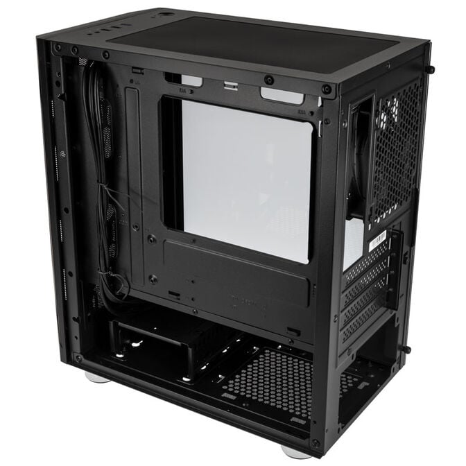 SilverStone Fara H1M, Tempered Glass - black image number 8
