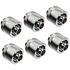 Alphacool Eiszapfen 16/10 mm screw-in fitting G1/4, 6-Pack - chrome image number null