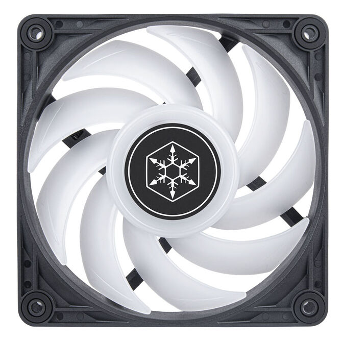 SilverStone VISTA Performance PWM Fan, ARGB - 120 mm, Black image number 3