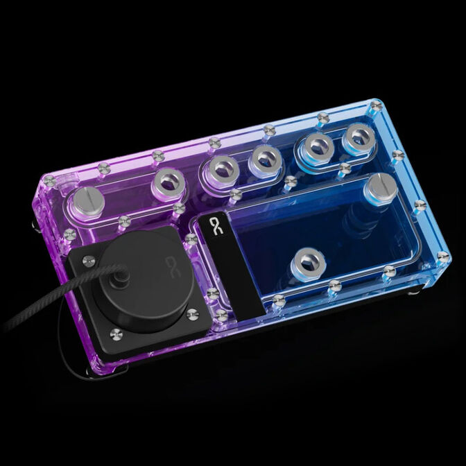 Alphacool Core Distroplate 240 Links V.2 mit D5 Apex Pumpe, f&uuml;r D5/DDC image number 2