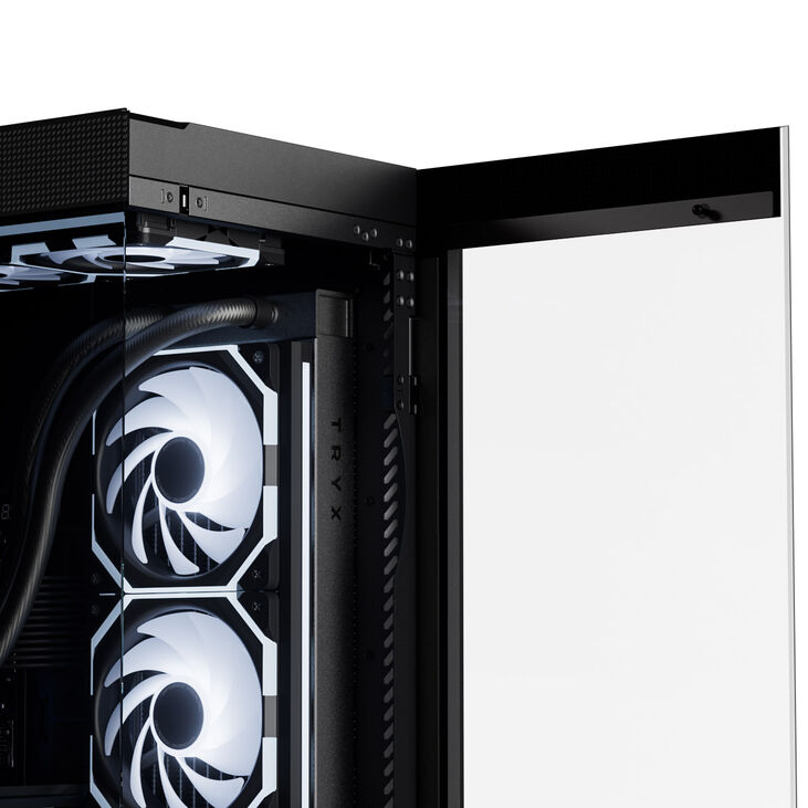 TRYX LUCA L70 PC-Gehäuse, Midi-Tower, E-ATX, Tempered Glass - schwarz image number 10