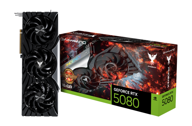 Gainward GeForce RTX 5080 Phoenix GS, 16384 MB GDDR7 image number 0