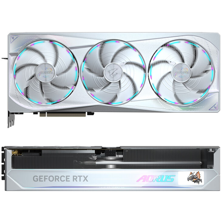 GIGABYTE Aorus GeForce RTX 5080 Master Ice 16G, 16384 MB GDDR7