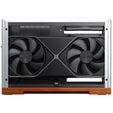 Jonsbo T9 PC-Geh&auml;use, Mini-Geh&auml;use, ITX, PCIe 5.0 Riserkabel - silber image number null