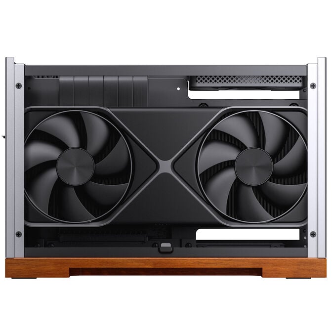 Jonsbo T9 PC-Geh&auml;use, Mini-Geh&auml;use, ITX, PCIe 5.0 Riserkabel - silber image number 18