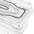 Singularity Computers Spectre 2.0 Elite Kit Front Distro Plate - white image number null