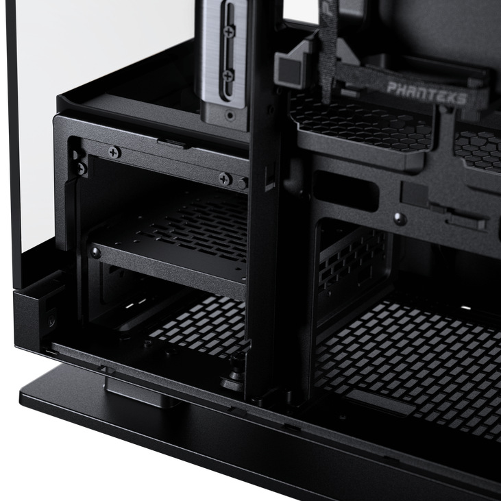PHANTEKS Evolv X2 PC-Gehäuse, Midi-Tower, E-ATX, Tempered Glass, DRGB - schwarz image number 11