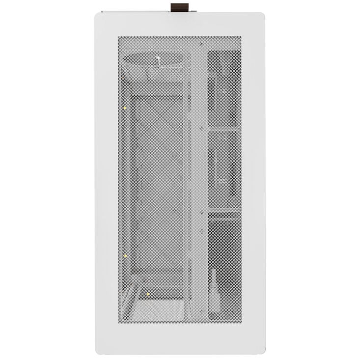 Montech HS01 PC case, Midi tower, ATX, aRGB, Tempered Glass - silver image number 7