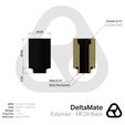 Thermal Grizzly DeltaMate Extender - MF28, black image number null