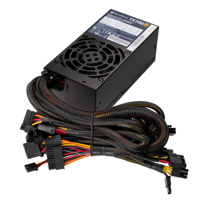 SilverStone SST-TX700-G TFX Netzteil, 80 PLUS Gold - 700 Watt