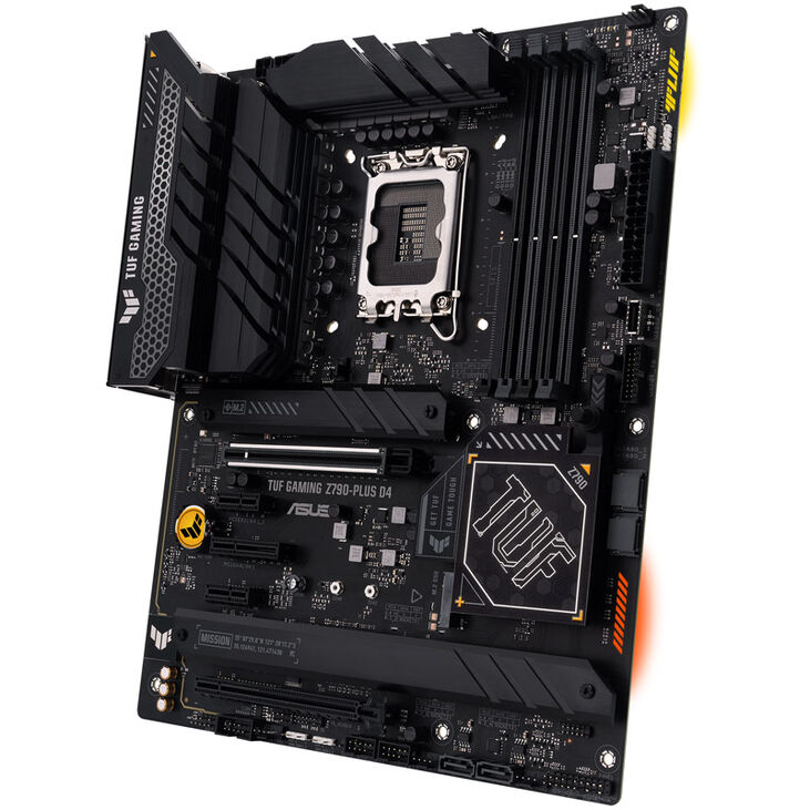 ASUS TUF Gaming Z790-Plus D4 Mainboard, Sockel 1700, Intel Z790, ATX, DDR4 image number 4