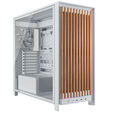 Corsair FRAME 5000D Wood RS PC-Geh&auml;use, Midi-Tower, E-ATX, Tempered Glass - inklusive 3x L&uuml;fter, wei&szlig;, Holz image number null