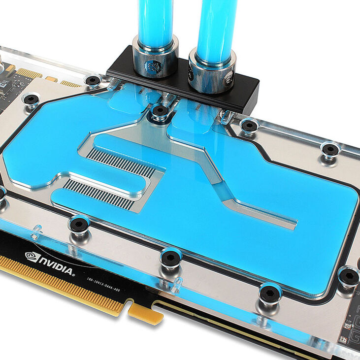 EK Water Blocks EK-CryoFuel Solid Premix, Azure Blue - 1000ml image number 1