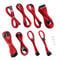 CableMod RT-Series PRO ModMesh 12VHPWR Dual Cable Kit for ASUS/Seasonic - red