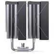 Jonsbo CA80 CPU Cooler, Dual-Tower, 2 x 120mm, PWM, RGB - black image number null