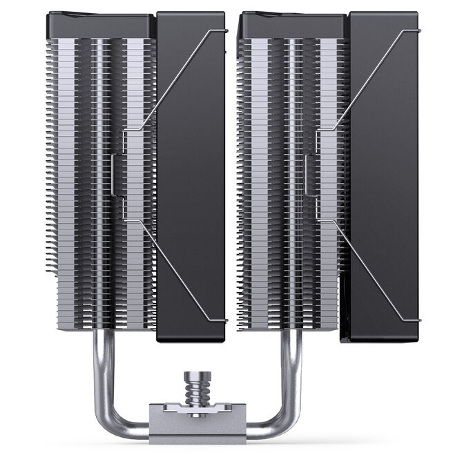 Jonsbo CA80 CPU Cooler, Dual-Tower, 2 x 120mm, PWM, RGB - black image number 8