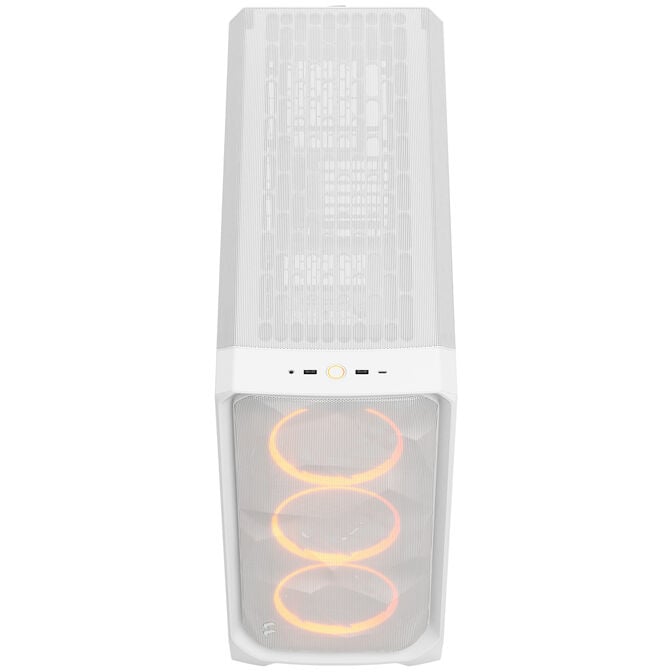 Fractal Design Meshify 3 XL RGB TG PC Geh&auml;use - Big-Tower, E-ATX, Tempered Glass - wei&szlig; image number 2