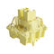 AKKO V3 Pro Cream Yellow Switches, mechanisch, 5-Pin, linear, MX-Stem, 50g - 45 St&uuml;ck