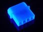 AC Ryan 4-pin Molex Male UV Blue
