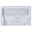 Lian Li O11 Dynamic Mini V2 Flow PC Case, Mini Case, ATX, Tempered Glass - including 5x 120mm fans, white image number null