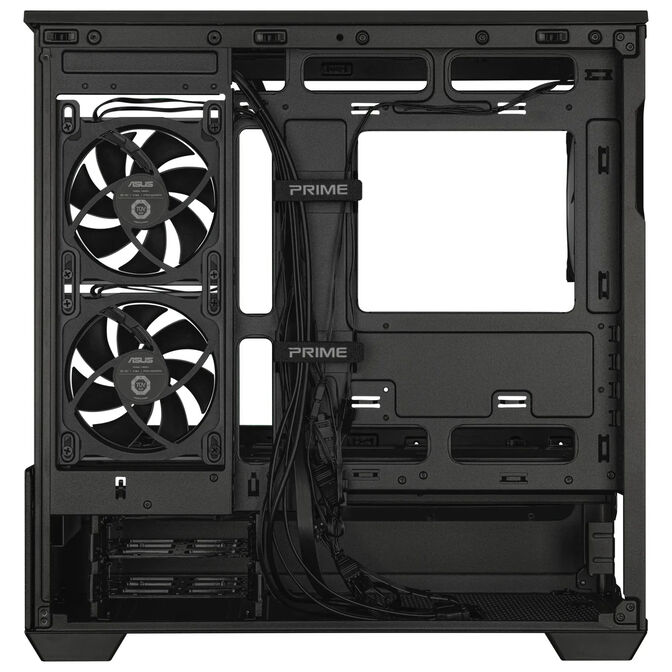 ASUS Prime AP202 ARGB PC-Geh&auml;use, Midi-Tower, mATX, ARGB, Tempered Glass - schwarz image number 8