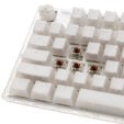 Ducky One 3 Aura White TKL Gaming Tastatur, RGB LED - MX-Brown (US) image number null