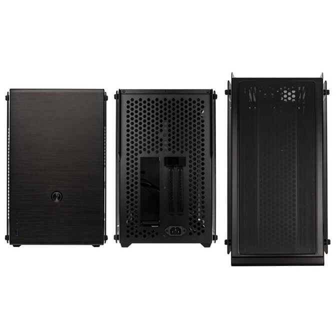 Raijintek Ophion M Evo TGS Micro-ATX Geh&auml;use, Tempered Glass - schwarz image number 3