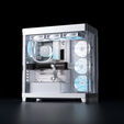 Corsair FRAME 4500X RS-R ARGB PC-Geh&auml;use, Midi-Tower, E-ATX, Tempered Glass - wei&szlig; image number null
