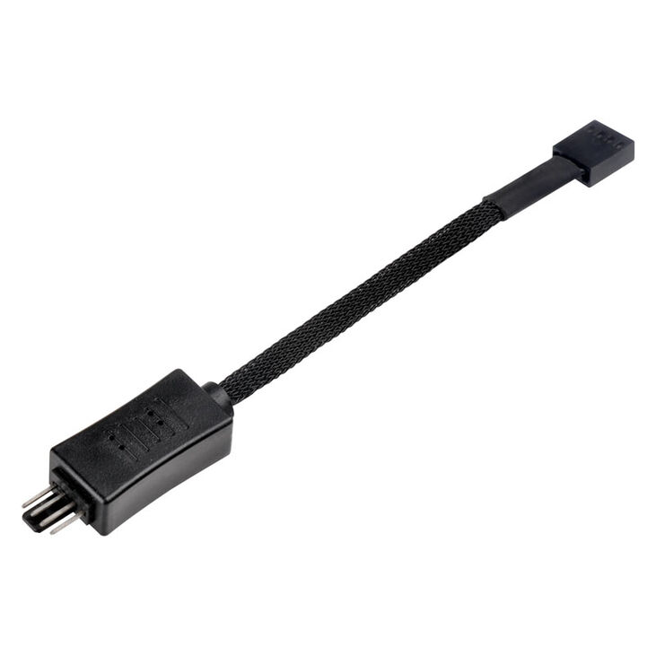 SilverStone Fan Hub 2x 10cm PWM - black image number 1