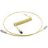 CableMod PRO Coiled Keyboard Cable USB-C zu USB Typ A, Lemon Ice - 150cm image number null