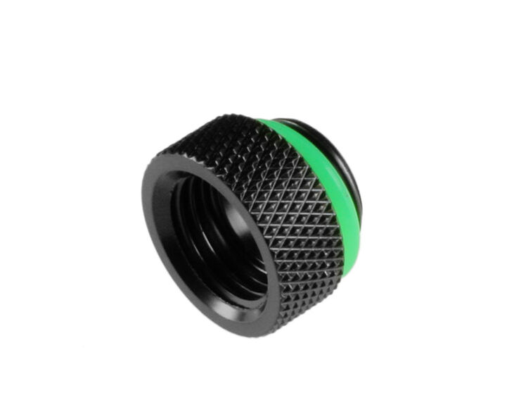 Bitspower Adapter G1/4 Zoll AG auf G1/4 Zoll IG - schwarz matt image number 1