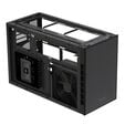 SilverStone SST-SG17B Micro-ATX / Mini ITX Geh&auml;use - schwarz image number null