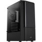 Aerocool Quantum v1 Mid Tower, Tempered Glass - Black