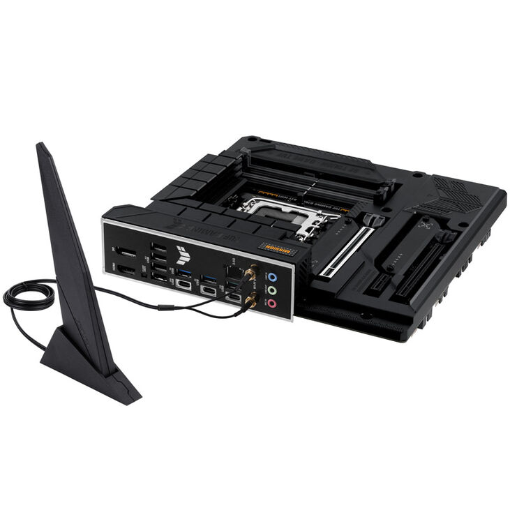 ASUS TUF Gaming B760M-BTF WIFI, Intel B760 Mainboard, Sockel LGA1700, DDR5 image number 3
