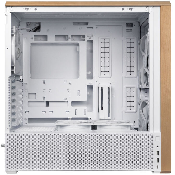 Lian Li Lancool 217 PC-Geh&auml;use, Midi-Tower, ATX, Tempered Glass - wei&szlig; image number 3