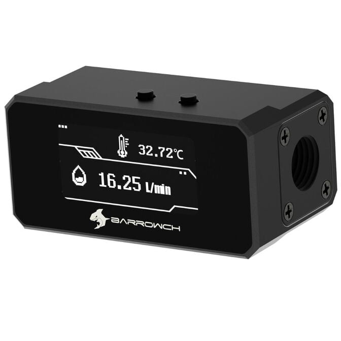Barrow Flussmeter OLED - schwarz image number 1