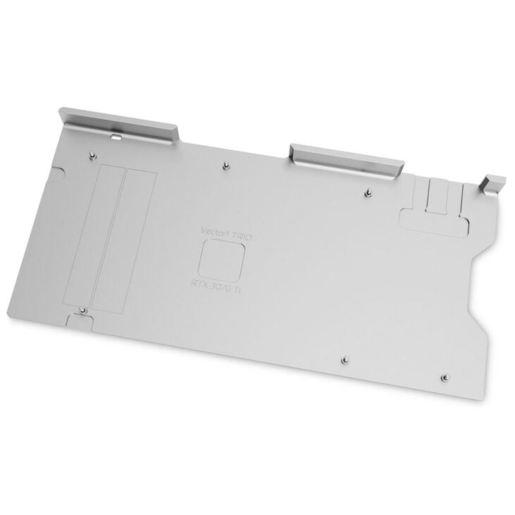 EK Water Blocks EK-Quantum Vector² Trio RTX 3070 Ti Backplate - Nickel image number 1