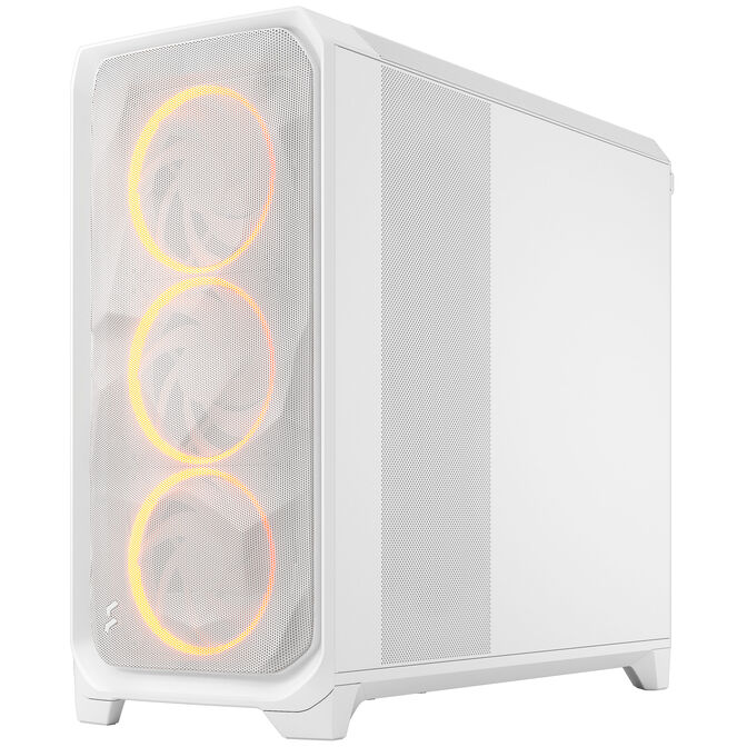 Fractal Design Meshify 3 XL RGB TG PC Geh&auml;use - Big-Tower, E-ATX, Tempered Glass - wei&szlig; image number 4