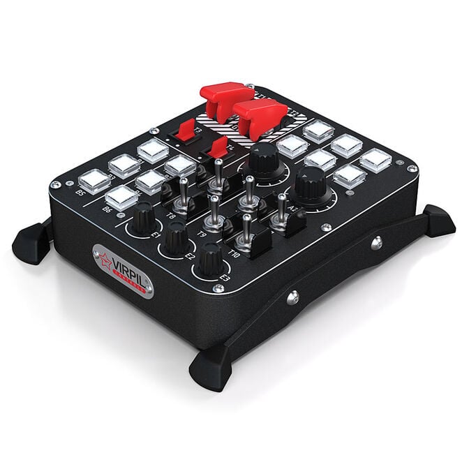 VIRPIL Controls Universal Control Panel #1, RGB, 27 controls - black image number 1