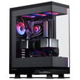 Phanteks Evolv X2 Matrix Geh&auml;use-Bundle, Midi-Tower, E-ATX, Tempered Glass + Nxlinq V2 HUB - schwarz image number null