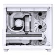 Jonsbo TK-3 PC Case, Mid Tower, ATX, Tempered Glass - White image number null