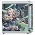 HYTE Y70 Firefly Japan Edition PC Case, Mid-Tower, E-ATX Tempered Glass - Silver image number null