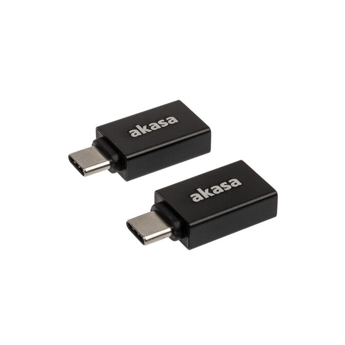 Akasa Typ A auf Typ C USB-Adapter - 2 St&uuml;ck image number 1